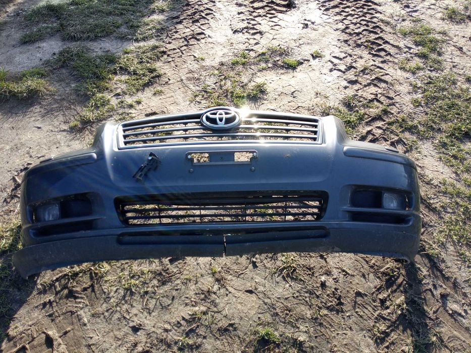 toyota avensis t25 03-06 zderzak przód kompletny spryskiwacze