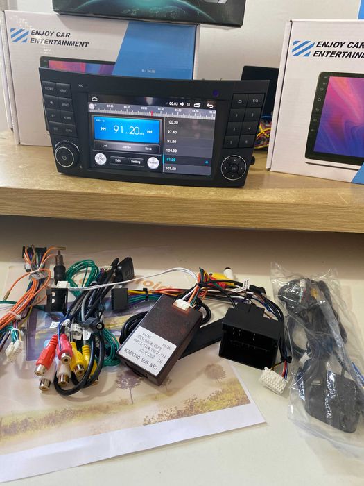 AutoRadio P/Mercedes W211 Benz -g-classe w463 clk-Android 11 -GPS 4G