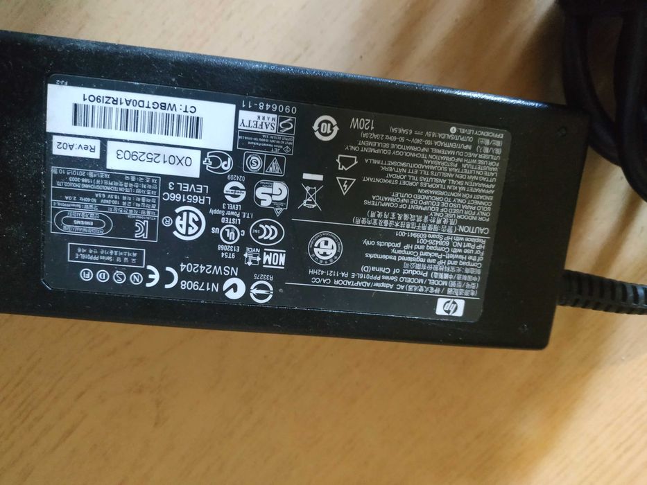 Блок питания для HP PPP016L-E (18.5V 6.5A 120W)