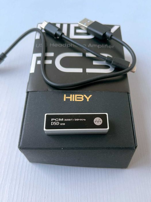 Hiby FC3 USB DAC amp, ЦАП усилок для наушников
