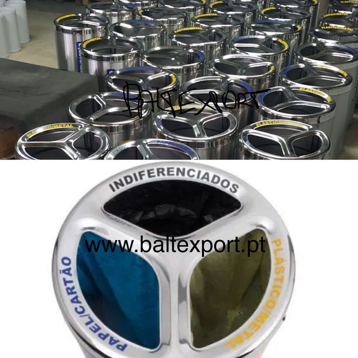 Ecoponto Papel, Vidro, Metal em Inox escritório/Armazém Eco Ponto Novo