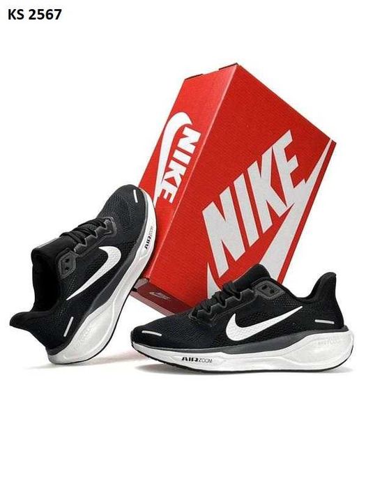 Мужские кроссовки Nike Pegasus 41 Black-White. 41-45