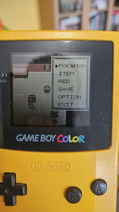Pokemon Red na Nintendo Gameboy angielski  język