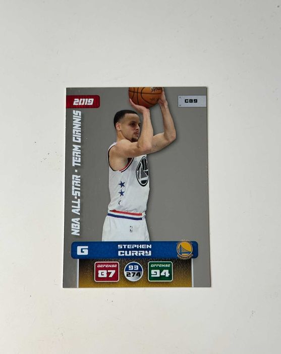 Karta NBA Stephen Curry Panini Adrenalyn XL