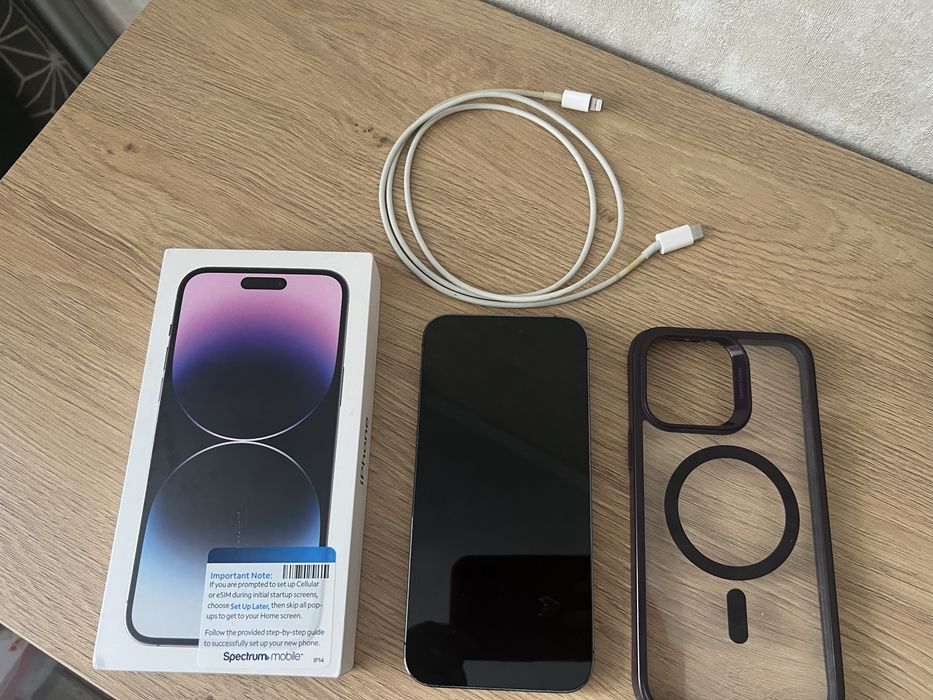 Iphone 14 pro max 256 GB Deep Purple e-sim