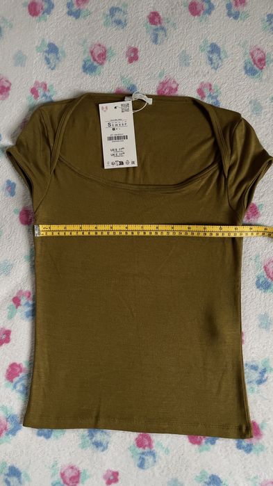 Top, t-shirt, podkoszulek ZARA  rozmiar S