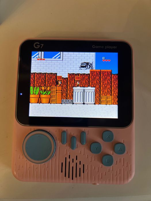 Портативна ігрова консоль game box g7 500 маг pink