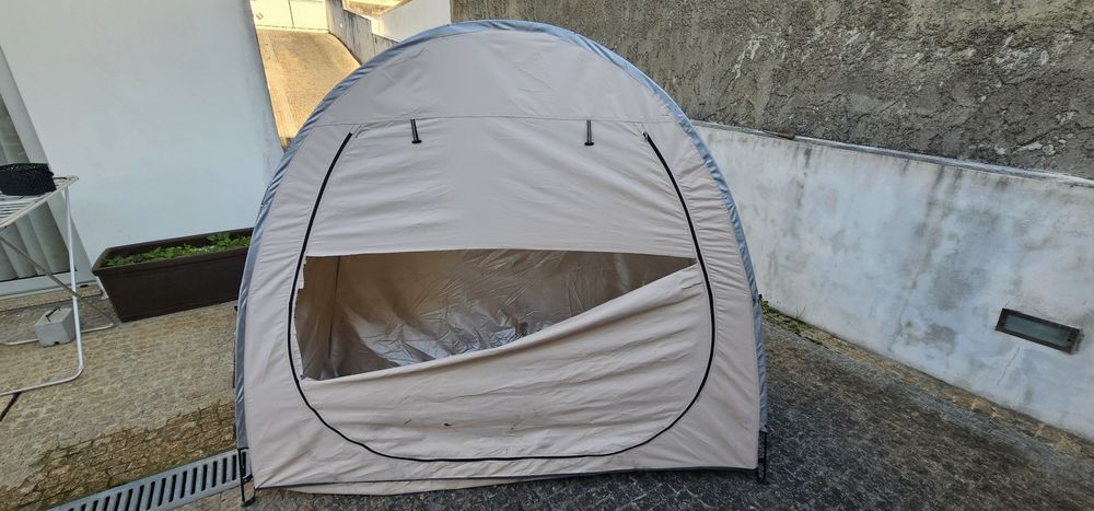 Tenda para guardar bicicleta