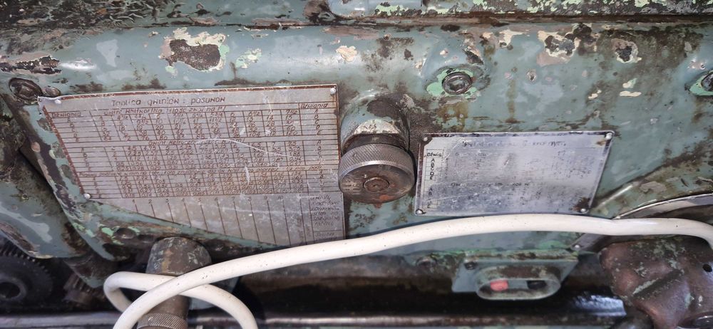 Polska Tokarka WIEPOFAMA TR 45 Poręba frezarka