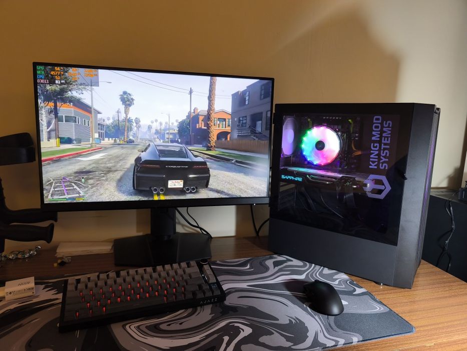 Torre gamer Xeon 2690 com RX 580 8Gb