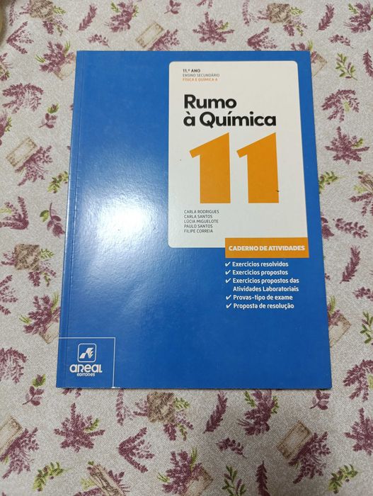 Livros de fichas de Fisica e Química 11°ano
