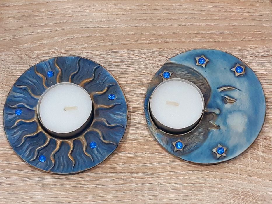 Castiçais/ porta-velas