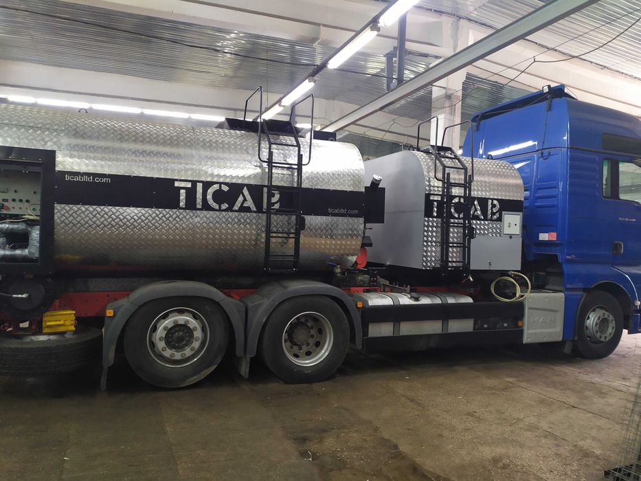 Автогудронатор 8000 л від виробника TICAB /  ABS-8000, гарантія 12 міс