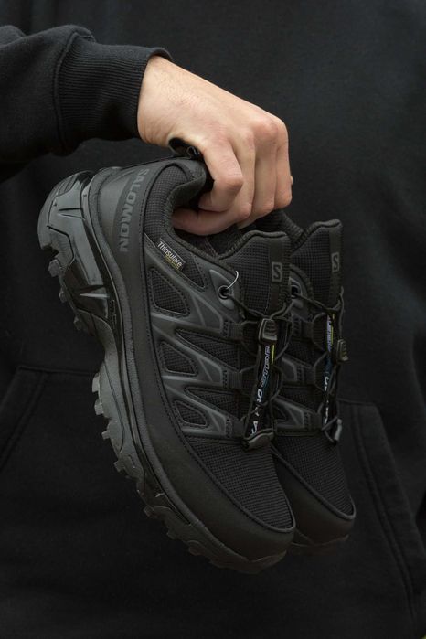 !БЕЗ Передплат! Кросівки Salomon XA Pro Street 'Black' (Thinsulate / Gore-Tex) / кросівки чоловічі саломон гортекс