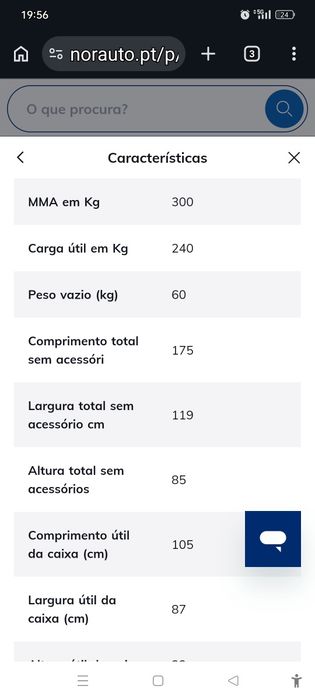 Atrelado/reboque NOR RV318 Carcavelos E Parede • OLX.pt