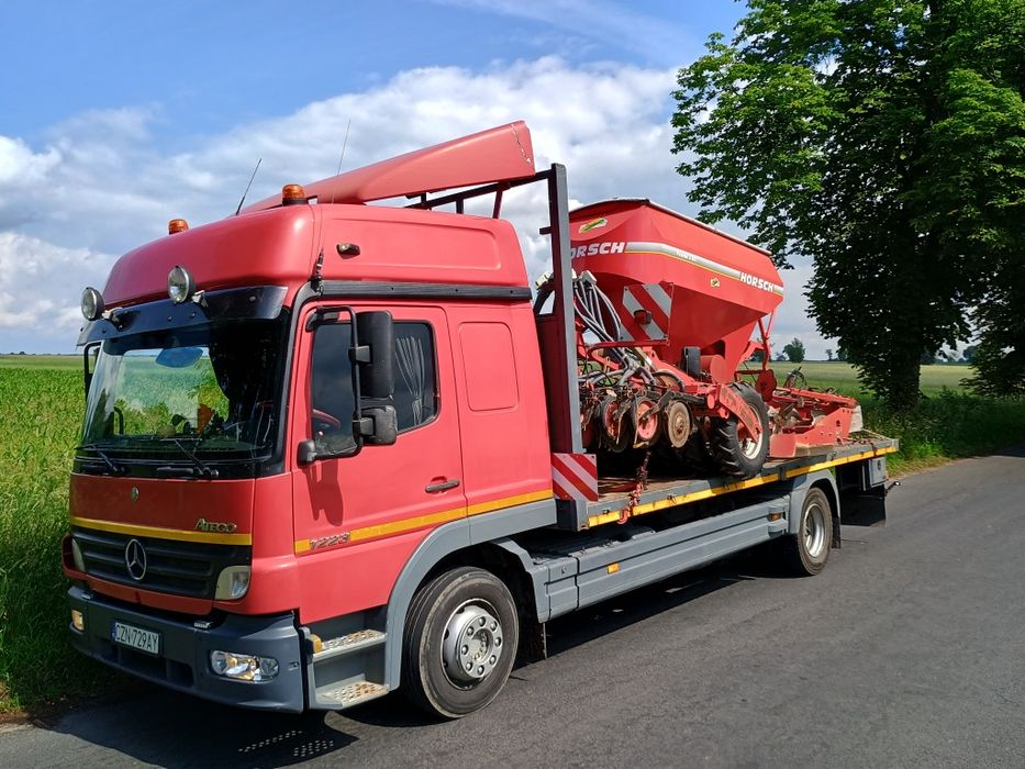 Transport  niskopodwozie laweta platforma, pomoc drogowa