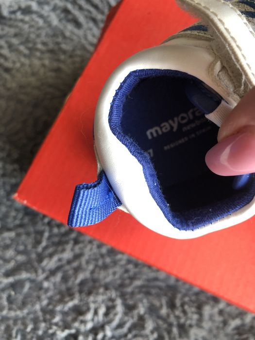 Myoral newborn buciki r.17 jak nowe dla niemowlaka