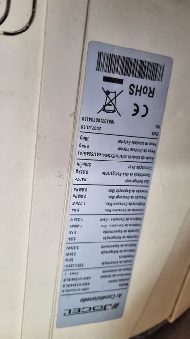 Ar condicionado usado