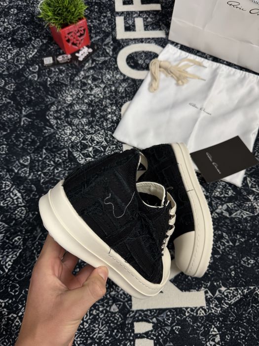 Кроссовки Rick Owens DRKSHDW Slashed Low / Shoes Rick Owens DRKSHDW Slashed Low