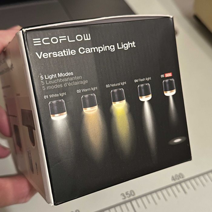 Кемпинговый фонарь EcoFlow Camping Light +повербанк, 7200mAh / 660 lm!