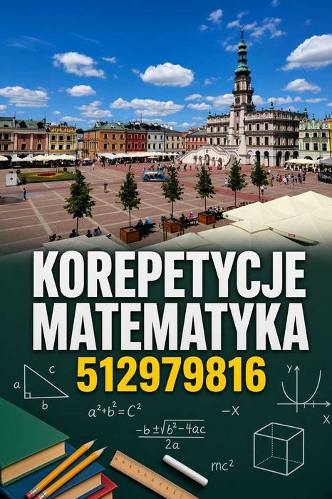 Mgr. matematyki udziela korepetycji.