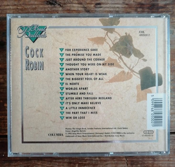 CD Cock Robin - Best Ballads