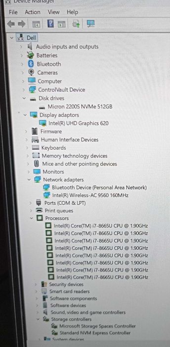 Dell Latitude 7400 I7-8665 8th Gen