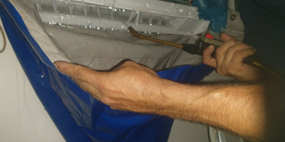 Limpeza  e higienização de ar condicionado