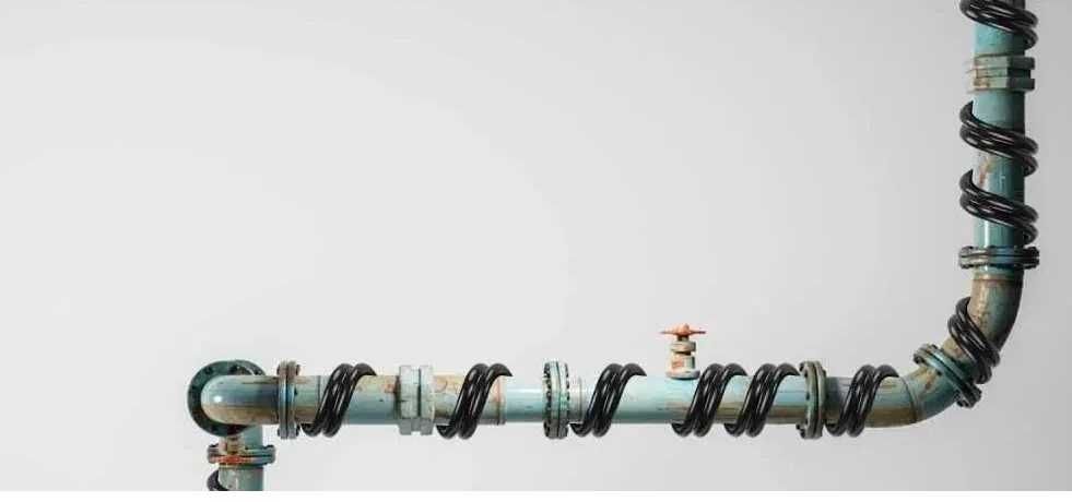 Kabel grzejny, przewód grzewczy do rur + termostat KERBL 18 m