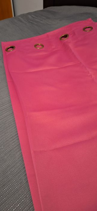Cortinado blackout rosa - Gato Preto