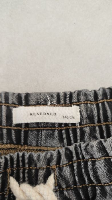 Dżinsy jeansy jogersy Reserved 146 dla chłopca