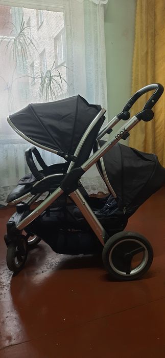 Коляска для погодок двійні BabyStyle Oyster Max