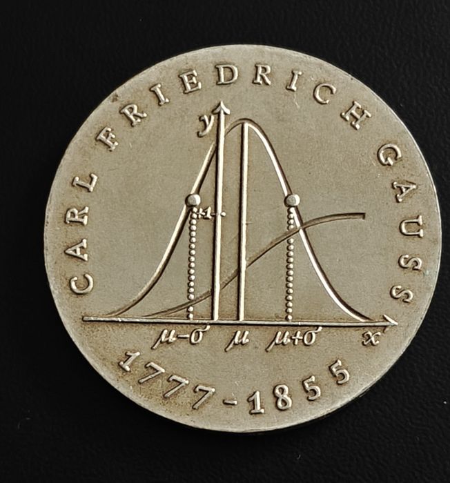 20 марок 1977, срібло 21 грам