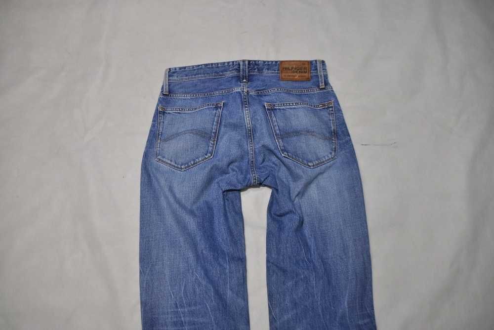 TOMMY HILFIGER BootCut M 84cm 32/34 męskie spodnie jeansowe vintage s7v