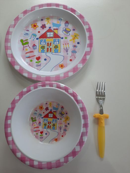 Set de pratos para criança