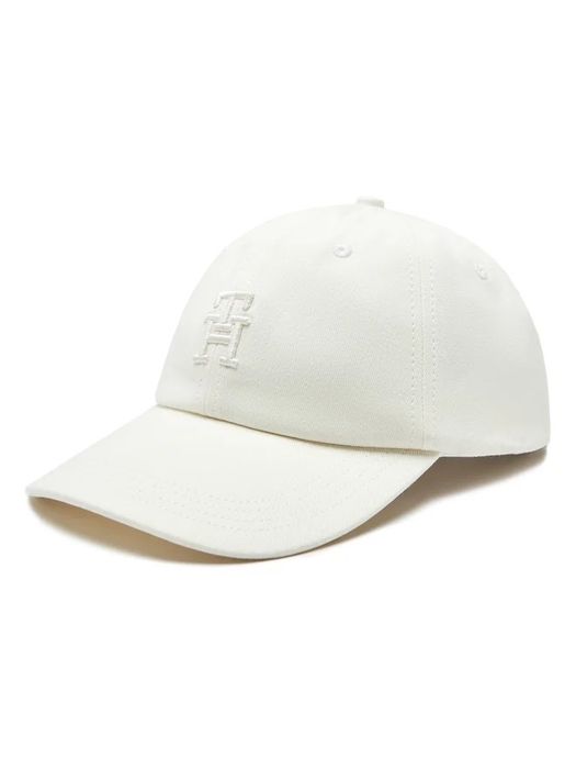 Biala czapka Tommy Hilfiger