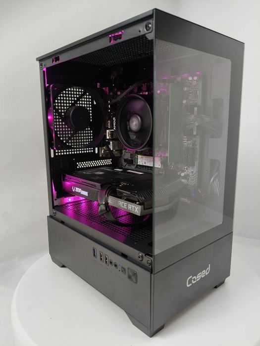 Zestaw Gamingowy Ryzen 5 7600x,RTX 3070 + MSi 24" 180 Hz