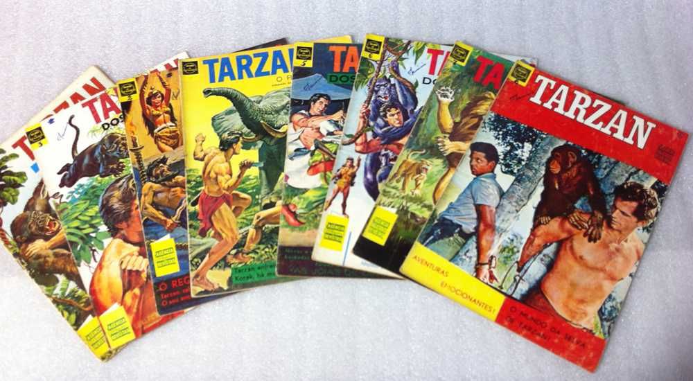 Antiga Coleção ~ "TARZAN SUPLEMENTO MA" ~ COMPLETA ~ 96 Números ~ RARA