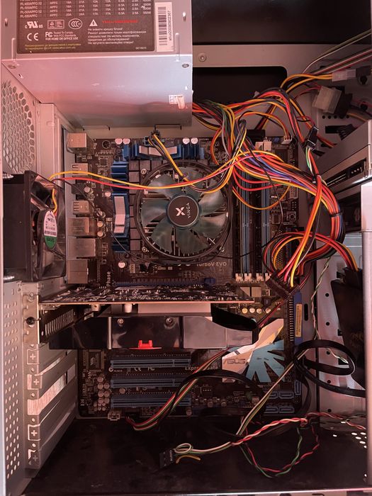 Продам комплект відеокарти 750ti с материнкою і процесором