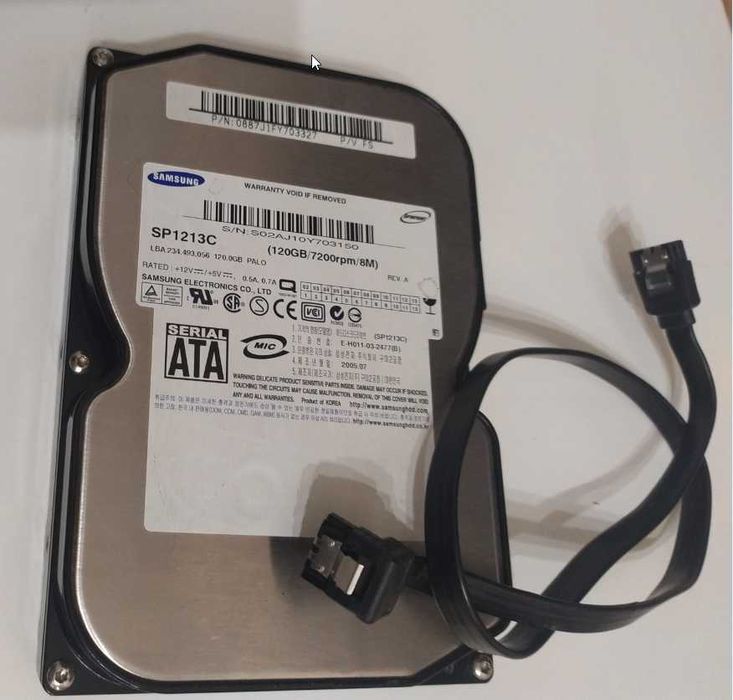 Жорсткий диск Samsung 120GB