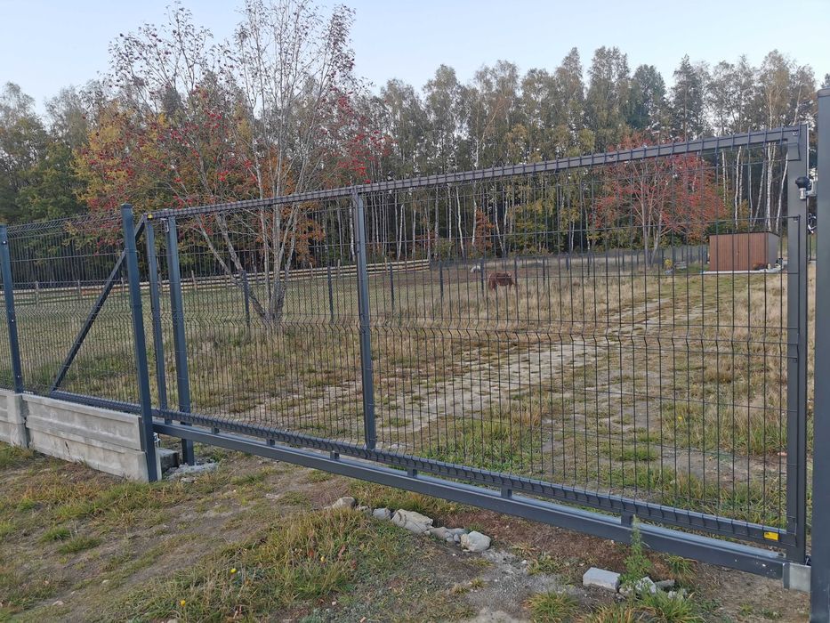 BRAMA Przesuwna KPL Panel 138cmx400cm OCYNK+RAL PRODUCENT ogrodzenia