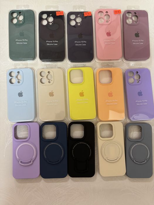 Чохли на айфон 15, 15 про та 15 про макс