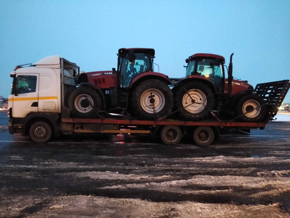 Pomoc drogowa laweta transport sprzętu rolniczego oraz budowlanego
