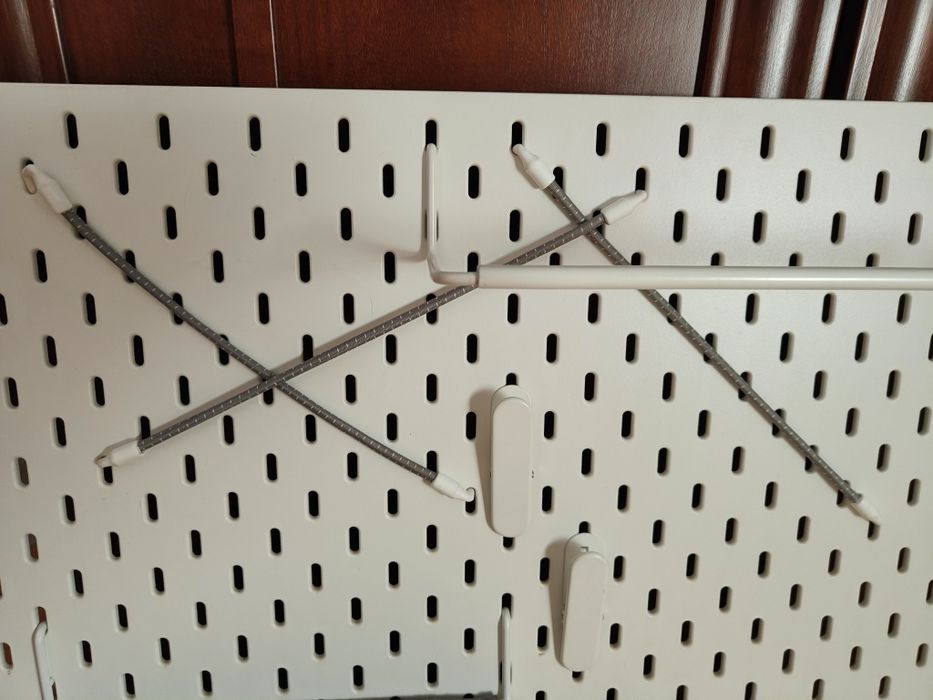 Tablica Skadis  Ikea. Biała + akcesoria.