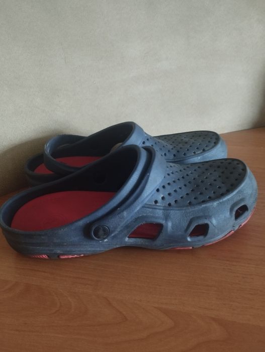 Крокси чоловічі темно сині