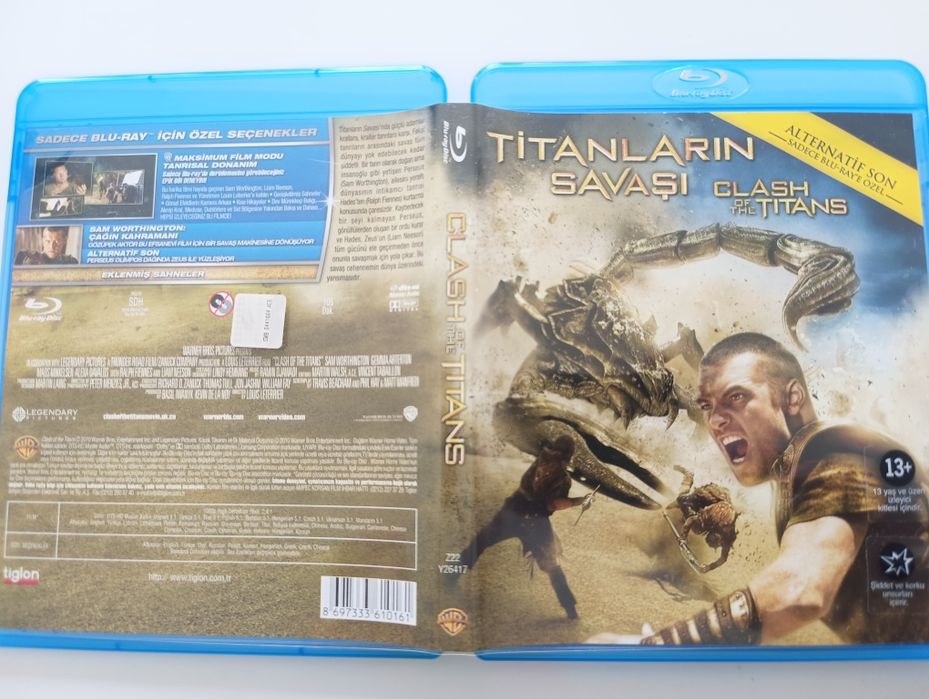 Starcie Tytanów, Blu-ray, polska wersja językowa