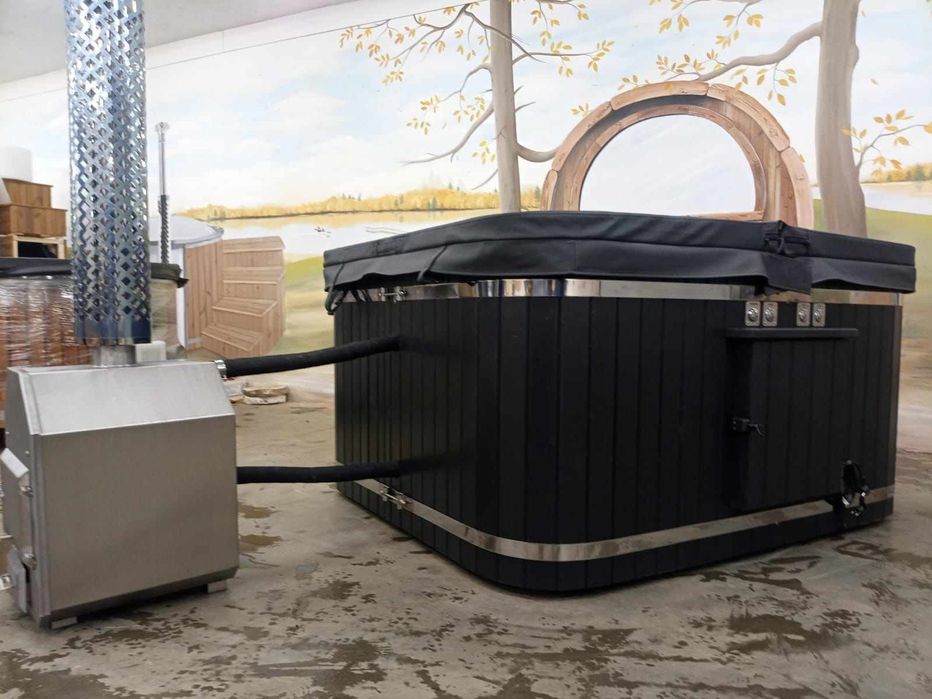 Balia ogrodowa beczka ogrodowa jacuzzi basen beczka sauna