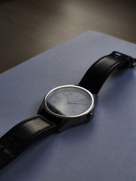 Zegarek męski Hugo Boss 1530018 - elegancki, czarna skóra, pudełko