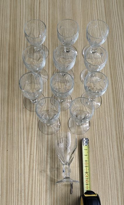 Conjunto 12 Cálices Vidro Cristal