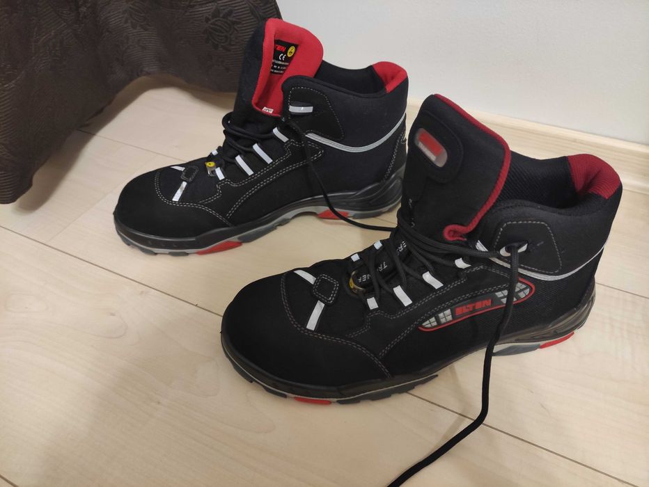 Męskie buty robocze Elten Sander ESD S3 r. 45 30 cm jak new